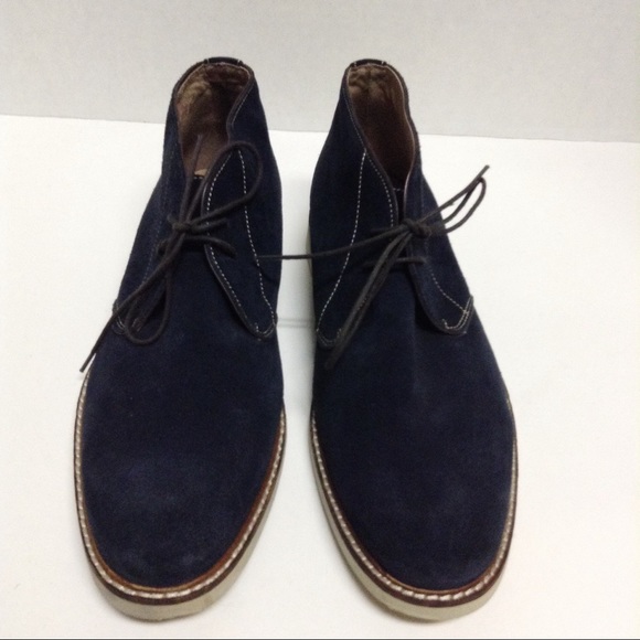 Banana Republic Other - Banana republic blue suede chukka desert boots